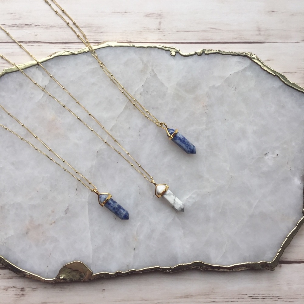 Marble Boho Pendant - Picture 4 of 5